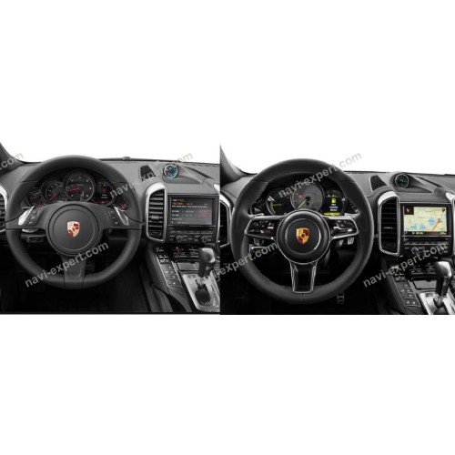 Steering wheel adapter for Porsche 911, Cayman, Panamera and Cayenne