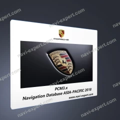 Porsche PCM3.* Азиатско-Тихоокеанский регион 2018